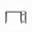 Antique White/Black Writing Desk