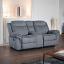 Two Tone Gray Loveseat