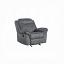 Two Tone Gray Recliner