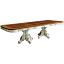 Antique Pearl & Cherry Oak Dining Table