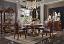 Honey Oak Complete Round Dining Table Set