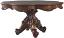 Honey Oak Round Dining Table