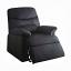 Black Motion Recliner