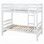 White Twin/Twin Bunk Bed