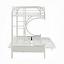 White Twin XL/Queen Bunk