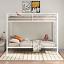 White Twin Over Twin Bunk Bed