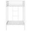 White Twin Over Twin Bunk Bed