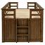 Medium Brown Bed With Trundle
