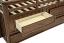 Medium Brown Bed With Trundle