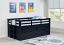 Navy Blue Bed With Trundle
