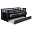 Navy Blue Bed With Trundle