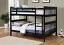 Black Full Over Full Bunk Bed