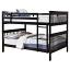 Black Full Over Full Bunk Bed