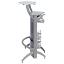 Silver Home Bar Cabinet