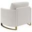 Beige Track Arm Chair