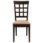 Lattice Back Side Chair