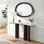 Console Table with Mirror