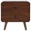 Dark Walnut Nightstand