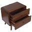 Dark Walnut Nightstand