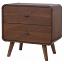 Dark Walnut Nightstand