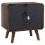 Dark Walnut Nightstand