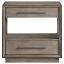 Taupe Oak Nightstand