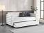 White Day Bed with Trundle