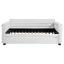 White Day Bed with Trundle