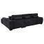 Black Sectional Chaise Sofa