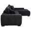 Black Sectional Chaise Sofa