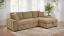 Camel Sleeper Sectional Sofa