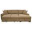Camel Sleeper Sectional Sofa