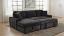 Grey Sleeper Sectional Sofa