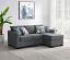 Grey Sectional Chaise Sofa