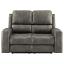 Charcoal Reclining Loveseat