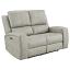 Grey Reclining Loveseat