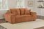 Burnt Orange Loveseat
