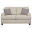Light Grey and Grey Loveseat