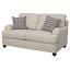 Light Grey and Grey Loveseat
