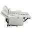 Dove Grey Reclining Loveseat