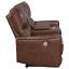 Saddle Brown Reclining Loveseat