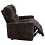 Dark Brown Reclining Loveseat