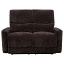 Dark Brown Reclining Loveseat