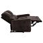 Dark Brown Reclining Loveseat