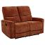 Burnt Orange Reclining Loveseat
