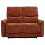 Burnt Orange Reclining Loveseat