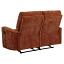 Burnt Orange Reclining Loveseat