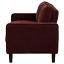 Rust Red Loveseat