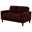 Rust Red Loveseat