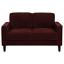 Rust Red Loveseat